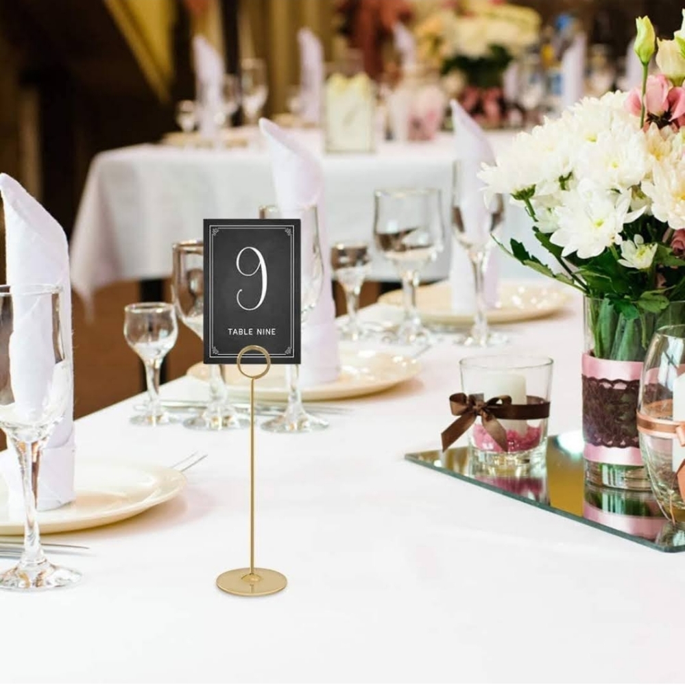 Wedding table place card holders